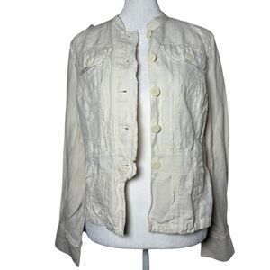 Emanuel Ungaro‎ Silk/Linen Blazer